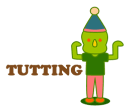 Popao et Popataro le duo Poppin ENGLISH sticker #15843230