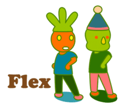 Popao et Popataro le duo Poppin ENGLISH sticker #15843232