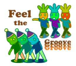 Popao et Popataro le duo Poppin ENGLISH sticker #15843233