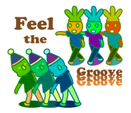 Popao et Popataro le duo Poppin ENGLISH sticker #15843233