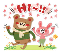 The Spring Sticker set of 40 sticker #15843355