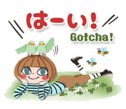 The Spring Sticker set of 40 sticker #15843361