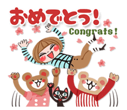 The Spring Sticker set of 40 sticker #15843370