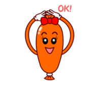 Lovely Wiener sticker #15843583