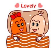 Lovely Wiener sticker #15843593