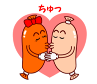 Lovely Wiener sticker #15843597