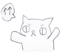 hen na cat sticker #15844027