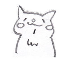 hen na cat sticker #15844032