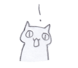 hen na cat sticker #15844037