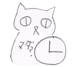 hen na cat sticker #15844049