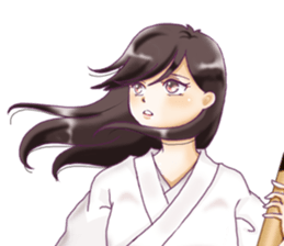 Rin of the person of calligraphy 4 sticker #15844156