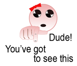 Paradox Lady and A Man of His Word sticker #15844297