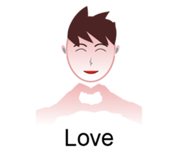 Paradox Lady and A Man of His Word sticker #15844308