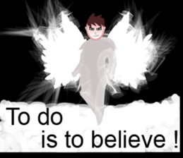 Paradox Lady and A Man of His Word sticker #15844310