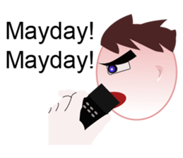 Paradox Lady and A Man of His Word sticker #15844312