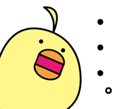 Dental pit The mascot character sticker #15844518