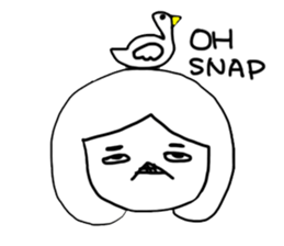 how to be a girl sticker #15844988