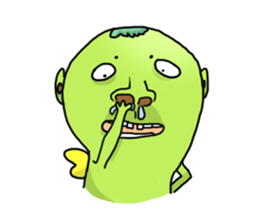 Bug-Green sticker #15845210