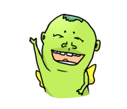 Bug-Green sticker #15845213