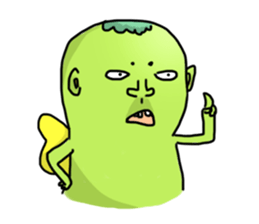 Bug-Green sticker #15845218