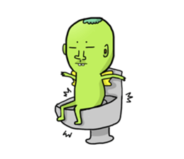 Bug-Green sticker #15845224