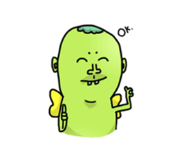 Bug-Green sticker #15845228