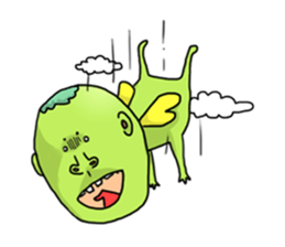 Bug-Green sticker #15845231