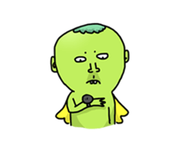 Bug-Green sticker #15845232