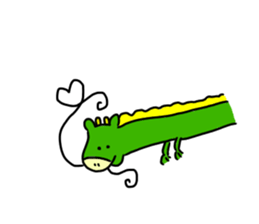 Japanese zodiac sticker sticker #15845248