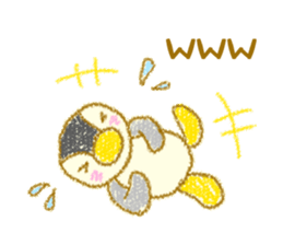 Kameme and Pippi sticker #15845393