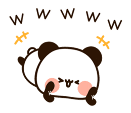 Easy to use message panda sticker #15845669