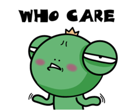 Wawaking negative energy outbreak sticker #15845742