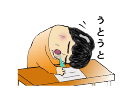 a middle aged chocoholic sticker #15846003