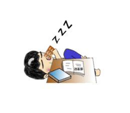 a middle aged chocoholic sticker #15846017