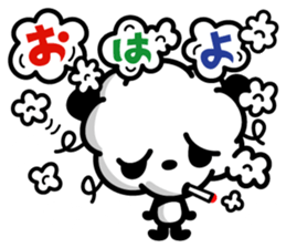 Smokin Zoo Bear and Panda sticker #15846018