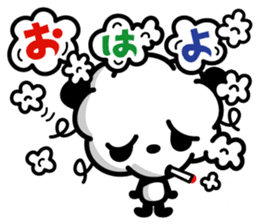 Smokin Zoo Bear and Panda sticker #15846018