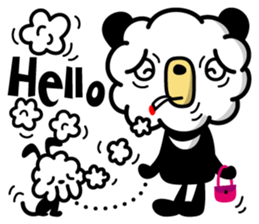 Smokin Zoo Bear and Panda sticker #15846022