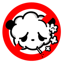 Smokin Zoo Bear and Panda sticker #15846026
