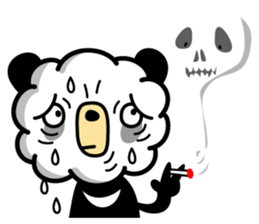 Smokin Zoo Bear and Panda sticker #15846029