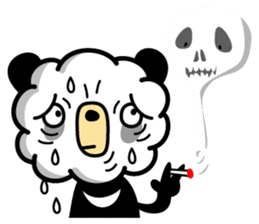 Smokin Zoo Bear and Panda sticker #15846029