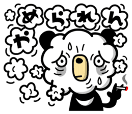 Smokin Zoo Bear and Panda sticker #15846037