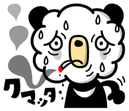 Smokin Zoo Bear and Panda sticker #15846039