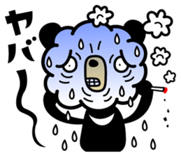 Smokin Zoo Bear and Panda sticker #15846041