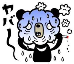 Smokin Zoo Bear and Panda sticker #15846041