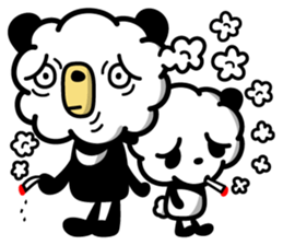 Smokin Zoo Bear and Panda sticker #15846050