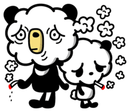 Smokin Zoo Bear and Panda sticker #15846050