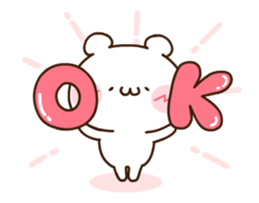 Cheer up!Bear sticker #15846302