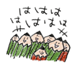 Pencil talks. sticker #15846990