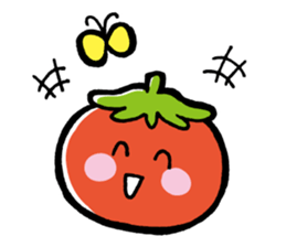 Twin eggplant and vegetable friends sticker #15847264