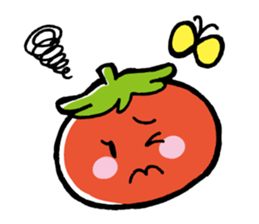 Twin eggplant and vegetable friends sticker #15847268